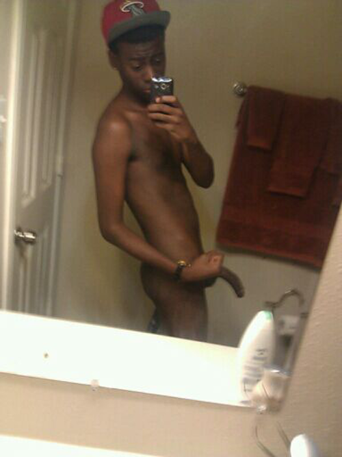 Henry - black teen dick selfie pics
